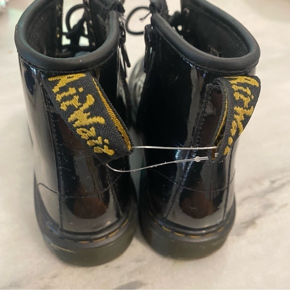 Dr. Martens Black Kids Boots - Picture 5 of 10